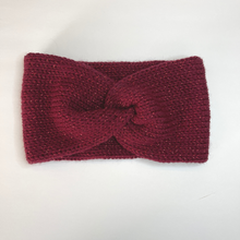 Load image into Gallery viewer, Ear Warmer - Deep Red Sparkle
