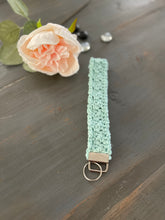 Load image into Gallery viewer, Crochet Wristlet Key Fob
