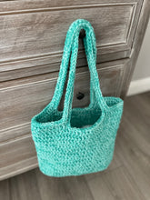 Load image into Gallery viewer, Crocheted Tote Bag
