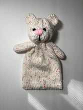 Load image into Gallery viewer, Knit &amp; Crochet Addi Bear Toy/Snuggly/Lovie for Babies and Toddlers
