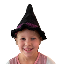 Load image into Gallery viewer, Child&#39;s Witch Hat - Halloween Costume
