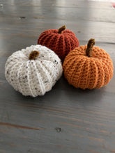 Load and play video in Gallery viewer, Mini Crochet Pumpkins
