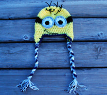 Load image into Gallery viewer, Crochet Yellow Minion Hat
