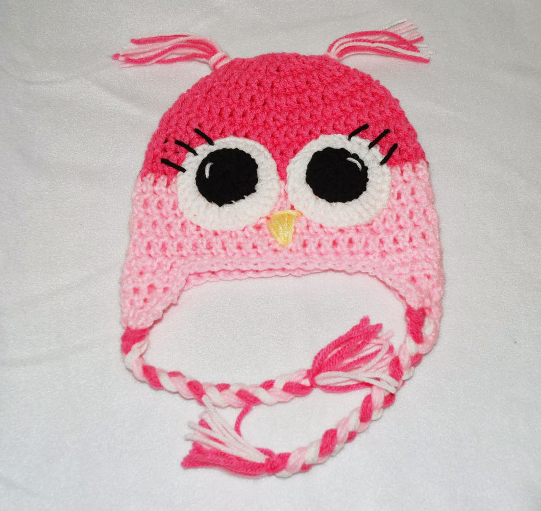 Crochet Owl Hat
