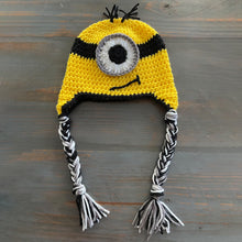 Load image into Gallery viewer, Crochet Yellow Minion Hat
