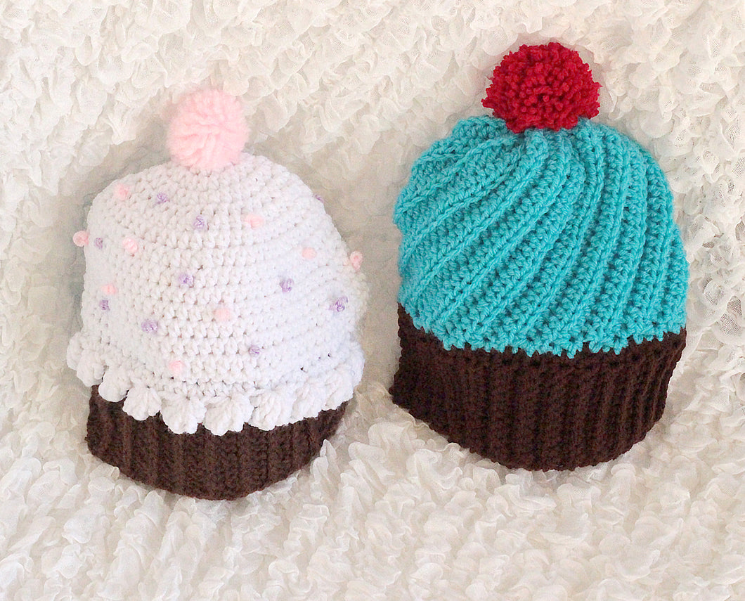 Crochet Cupcake Hat