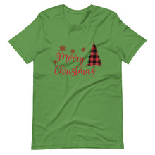 Load image into Gallery viewer, Merry Christmas Plaid Christmas Tree
