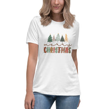 Load image into Gallery viewer, Merry Christmas Retro Graphic Tee
